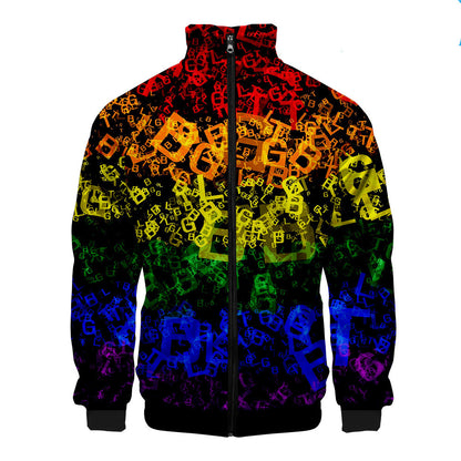Gay Pride zip Sweater- Unisex Gay Pride Sweater- Rainbow Flag Sweater - Pride Sweater - Pride Flag Sweater