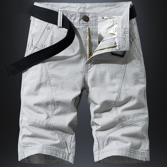 Men"s Casual Shorts Summer Loose Large Size Thin Tooling Half Length Pants