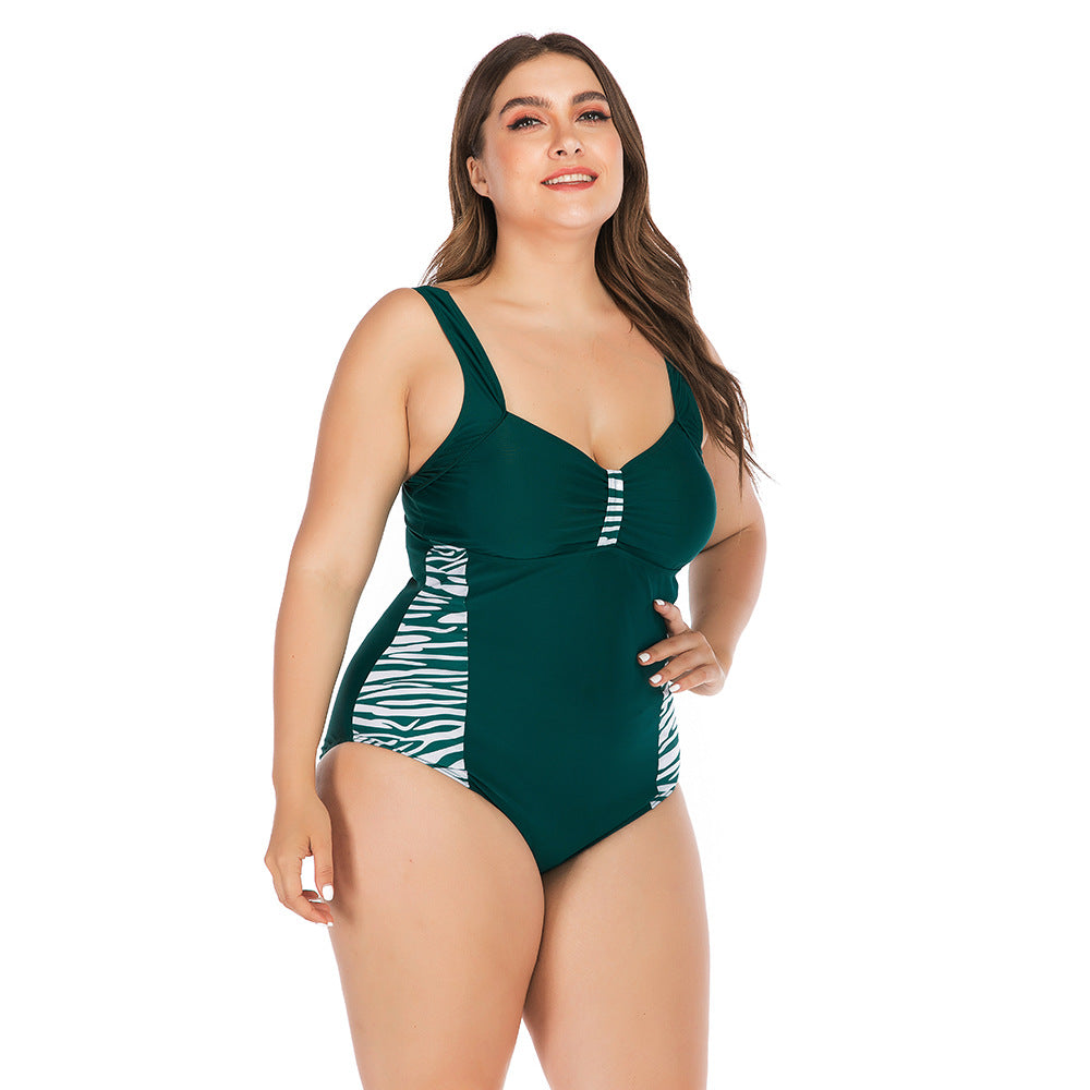 One-piece plus size swimsuit
