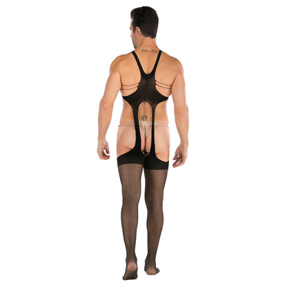 Men's Sexy File Sexy One-piece Stockings Underwear
