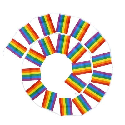 Gay Rainbow String Flags Outdoor Human Rights Gay Pride