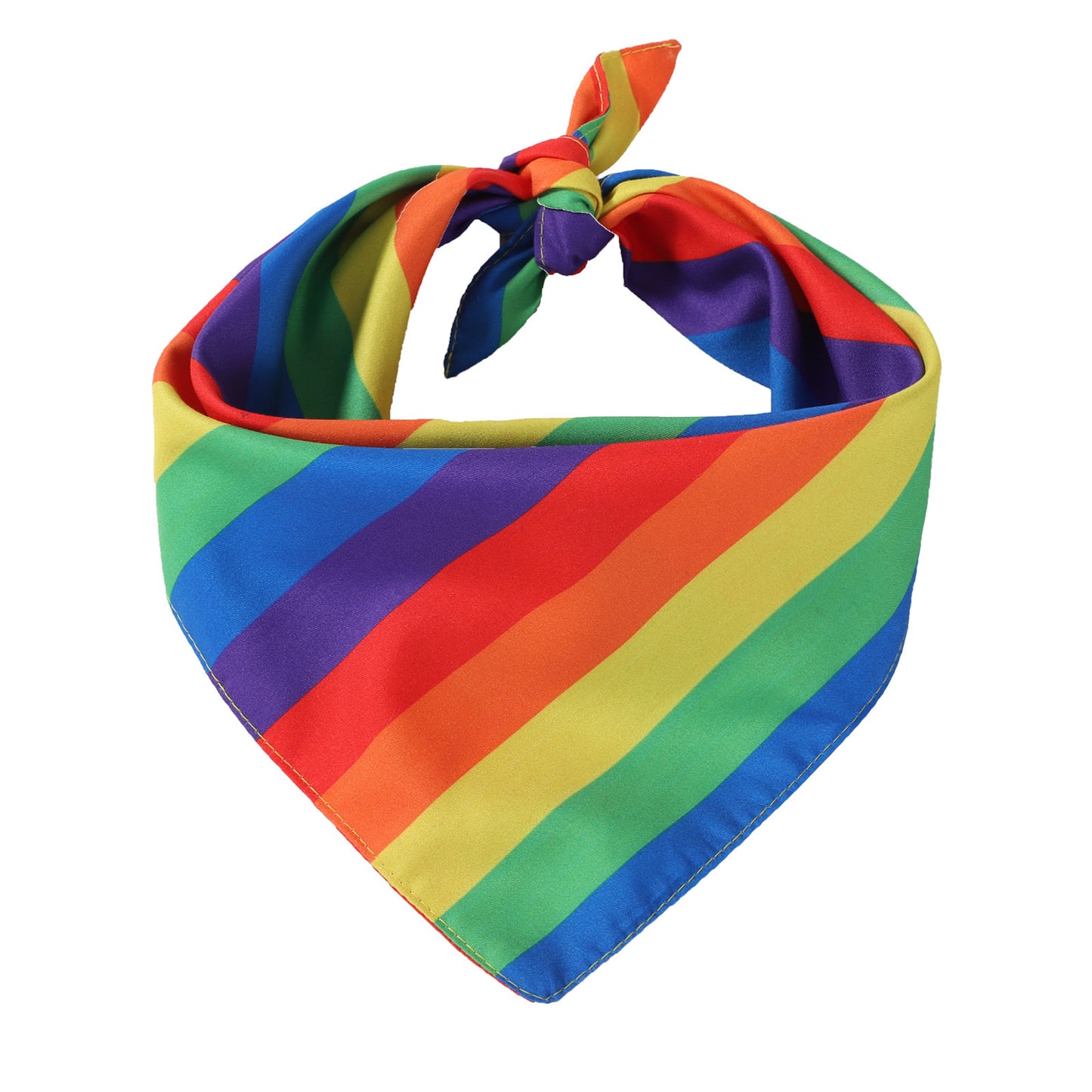Pride Month Pet Party Triangle Scarf Rainbow