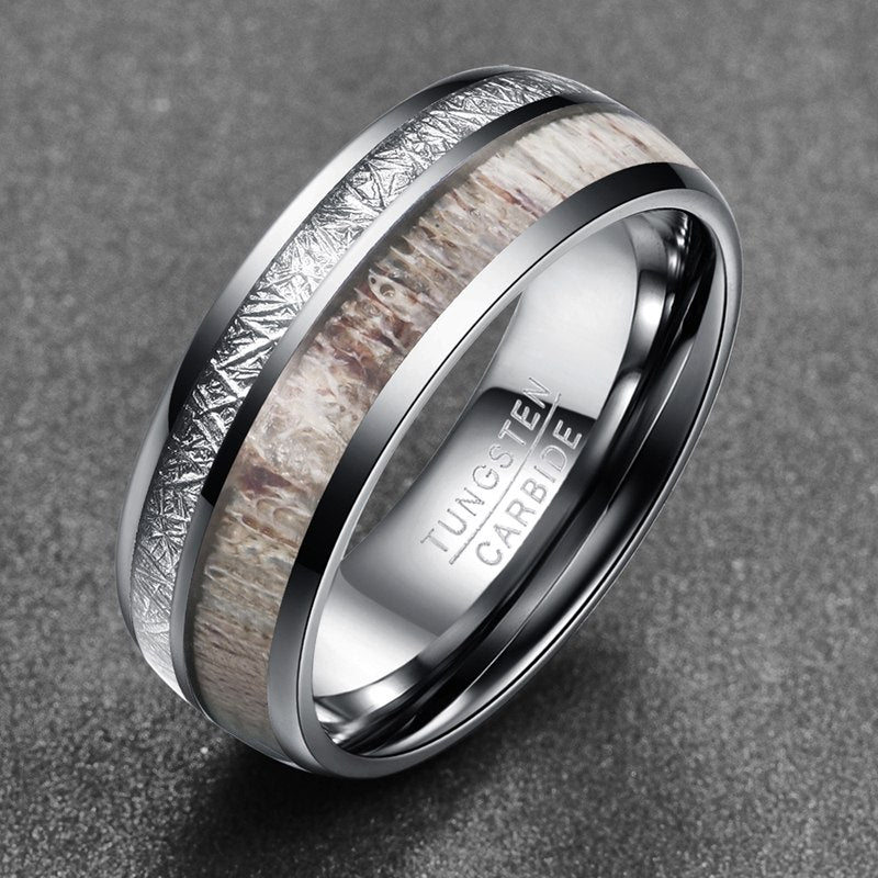 CJ 100 Tungsten Carbide Steel Men Ring