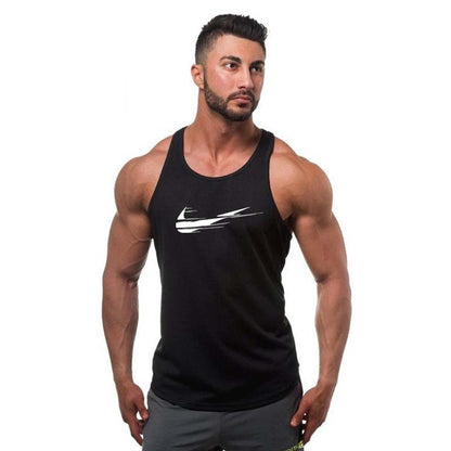 Gyms Brand singlet canotte bodybuilding stringer tank top men fitness vest muscle guys sleeveless vest