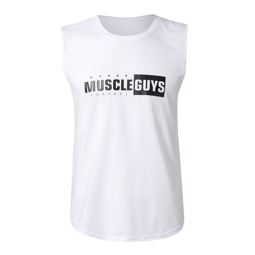 Men Tank Top Bodybuilding Stringers Tank Tops Singlet Brand gyms Clothing Sleeveless Shirt