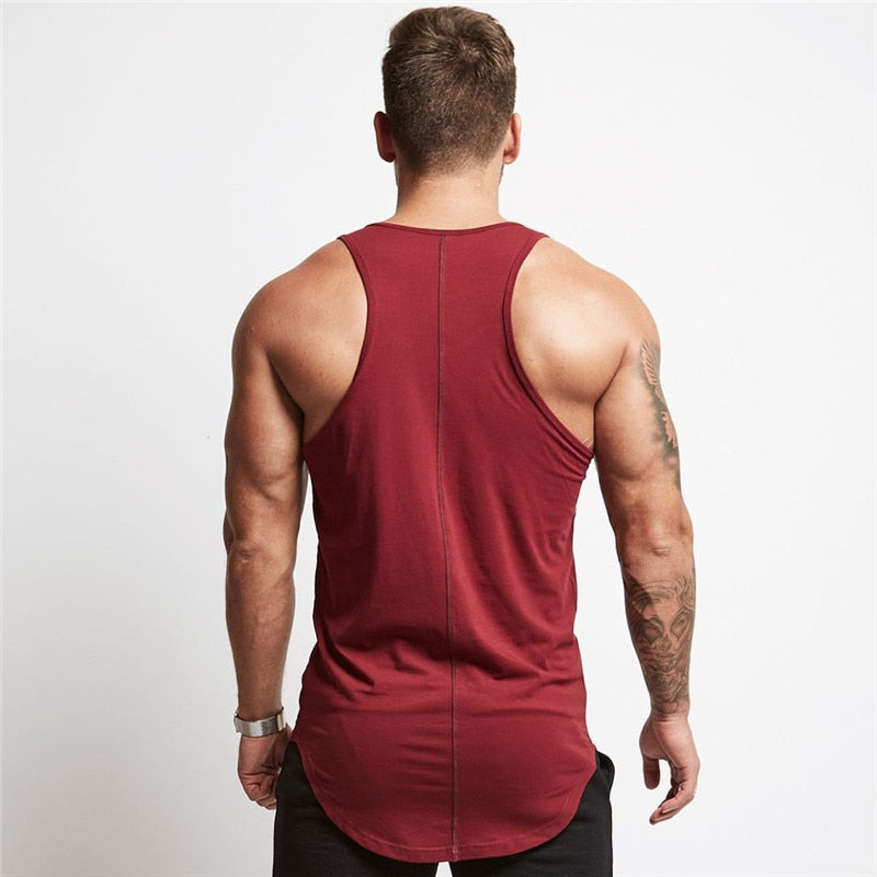 Mens sleeveless vest Summer men Tank Tops Clothing Bodybuilding Undershirt Casual Fitness tank tops tees