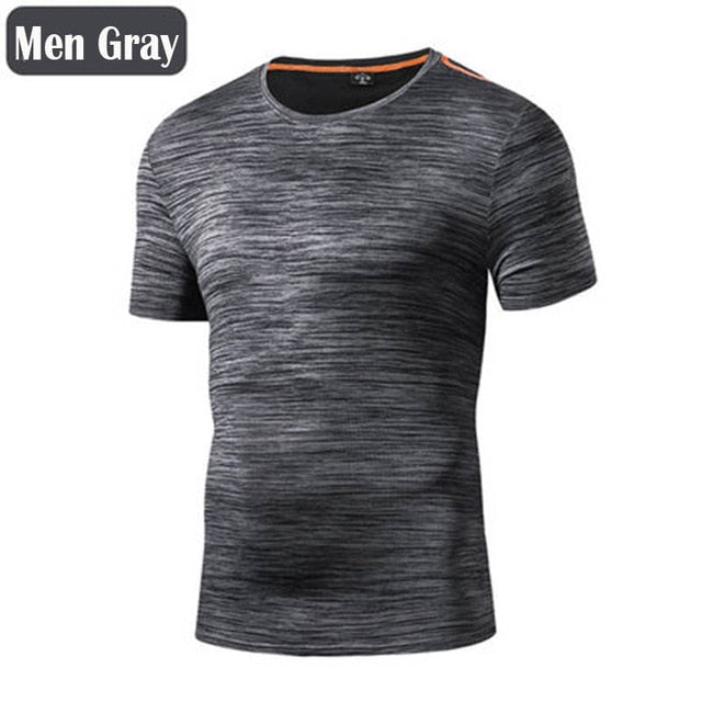 Sport Shirt Men Women Fitness Running T Shirts Breathable Quick Dry Tshirt