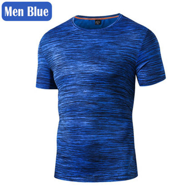 Sport Shirt Men Women Fitness Running T Shirts Breathable Quick Dry Tshirt