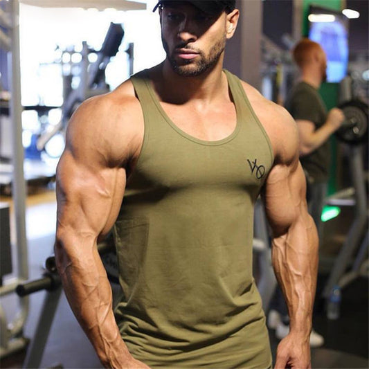 Mens sleeveless vest Summer men Tank Tops Clothing Bodybuilding Undershirt Casual Fitness tank tops tees