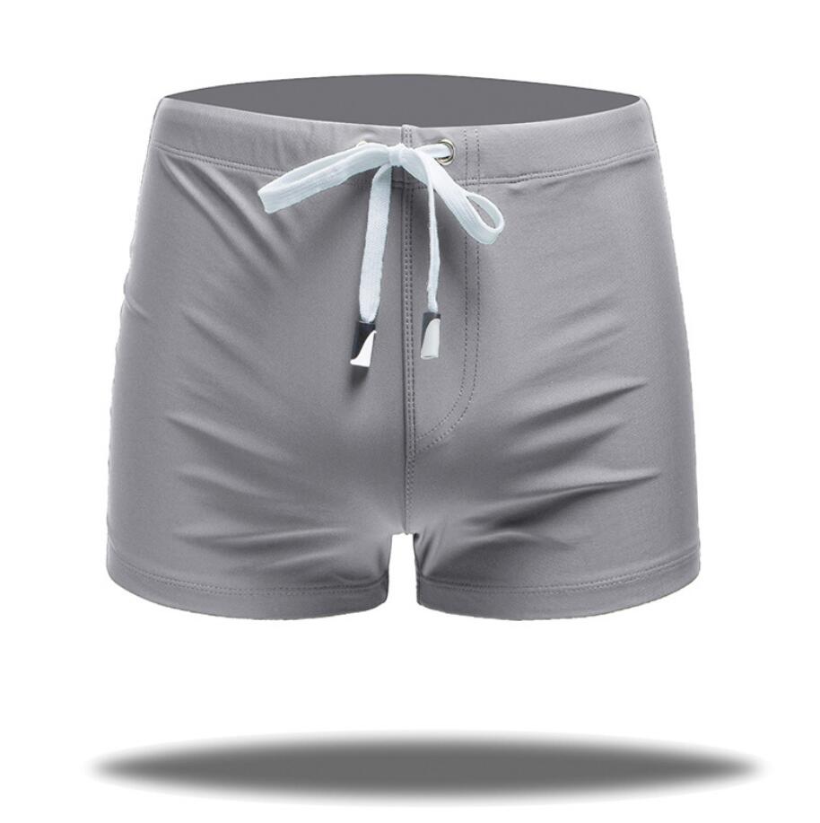 Men's Boxer Plus Size Quick-drying Swimming Trunks