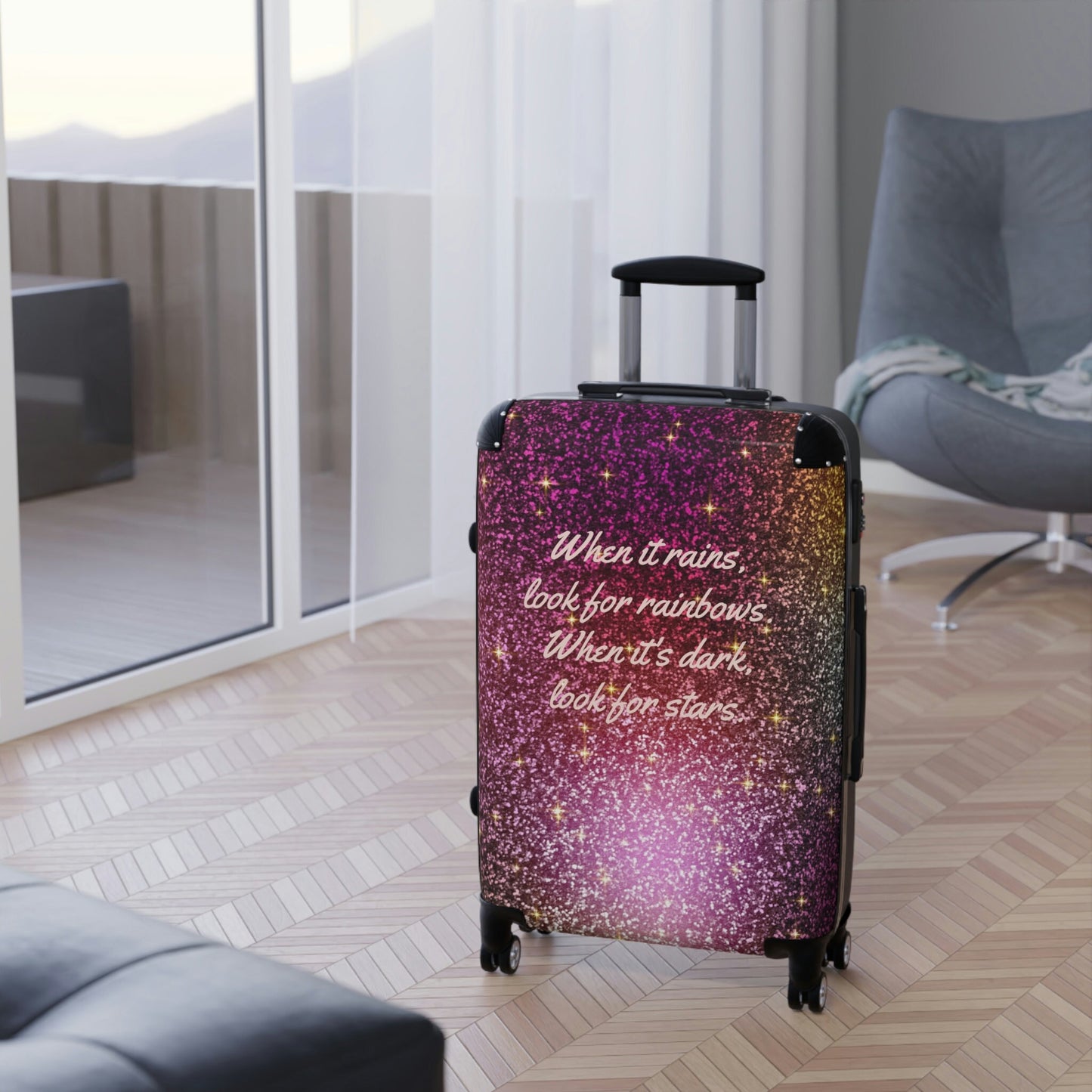 Women's Suitcase, Suitcase for Women, Woman's Suitcase, Suitcase for woman Pride Suitcase,  LGBTQ Suitcase, Lesbian suitcase,