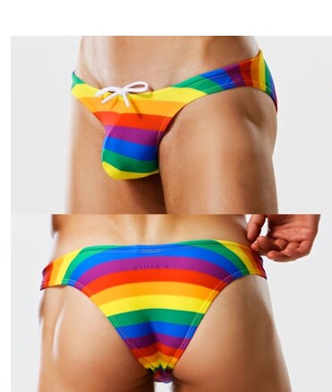 Mens Brief Swimwear - Mens bikini Swimwear - Mens Swimwear Thong -Mens swimwear bikini - Gay Pride Mens Bikini - Mens Thong Swimweaar