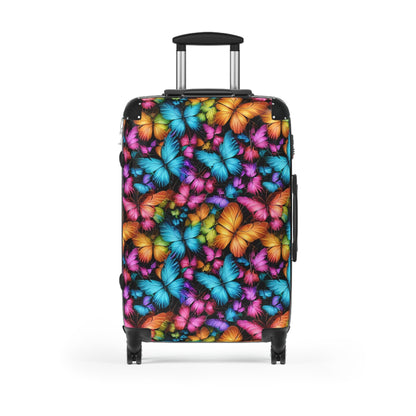 Ladies suitcase, women suitcase, women carryon, Butterfly suitcase, butterfly luggage, butterfly travel bag, butterfly carryon