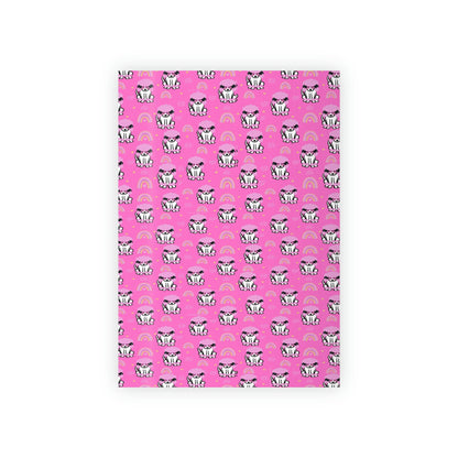 Gay Pride Lesbian Gift Wrap Paper Rolls, 1pc. The poodle on this gift wrap only has eyes for the ladies. Her lenses are the lesbian flag!