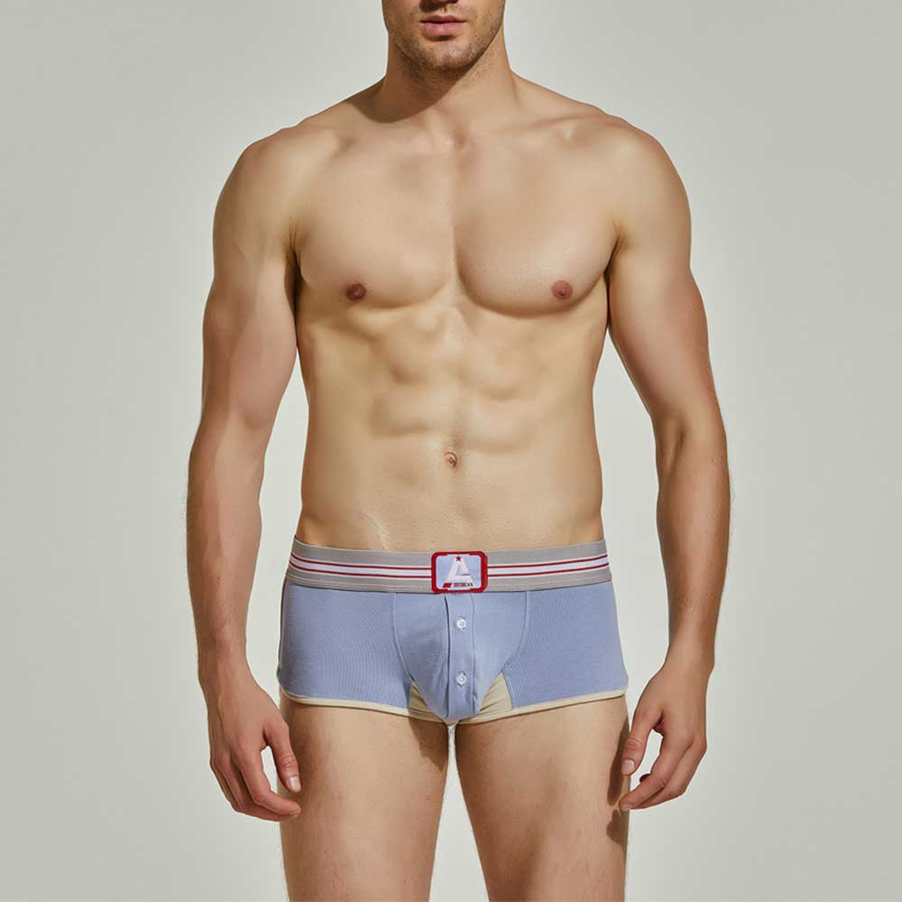 HN Boxer Briefs Cotton Comfort Underwear Soft Stretch Men's Breathable Briefs