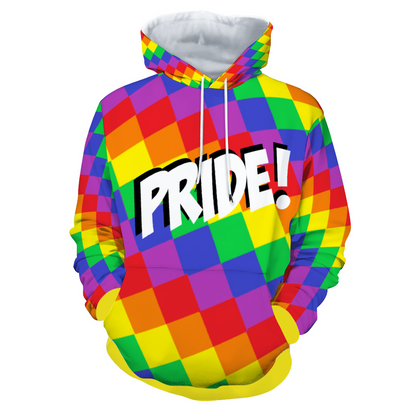 Gay Pride Hoodie Rainbow Flag Hoodie LGBTQ Pride Hoodie Pride Hoodie Gay Hoodie Lesbian Hoodie